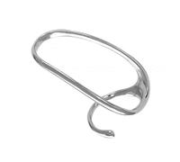 Anelli color argento da donna, semplici geometrici, fatti a mano, irregolari, retrò, oro, grande allergia, regalo di compleanno, come da immagine