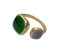 Anelli contemporanei dal tono freddo realizzati in lega robusta per l'uso quotidiano Lomg Time Wear Designs accessori gioielli in lega, Misura unica, come descritto, come descritto
