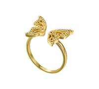 Anelli Da Cucina per Sesso Maschile Erezione Anello con fiocco aperto Gioielli Proposta di compleanno Regalo Anello per la festa di fidanzamento nuziale La Comunione Del Libro Degli (A-Gold, One Size)