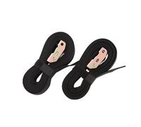 Anelli da Ginnastica ABS da 28 mm Anelli da Palestra for trazioni for Allenamento della Forza del Corpo Regolabili Neri per la Ginnastica(1pair Belts)