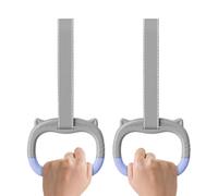 Anelli da Ginnastica per Bambini - Cinghie da Allenamento Regolabili da 440 Libbre, Design Rivestito in Aggiornato, Anelli da Ginnastica per Barra per Trazioni | Percorso A Ostacoli per Bambini