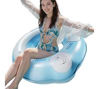 Anelli da nuoto gonfiabili | Grande anello da piscina giocattolo per acqua e per piscina - Alta portata aiuto per il nuoto per giardino piscina all'aperto lago vacanza