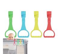 Anelli da tirare, 4 pezzi, ergonomici e comodi, per box, esercizi, dispositivo assistente per camminata, pratici anelli per stare in piedi, strumento di allenamento per lo sviluppo motorio, equilibrio