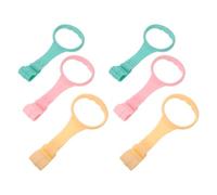 Anelli da Trazione per Ginnasio Bebè Portatile 6 Pezzi Plastico | Uso Indoor e Outdoor, Multiuso e Facile da Pulire, per Infant e Toddler