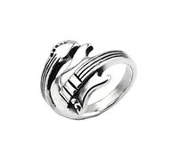 Anelli da uomo anime decorazione retrò moderna anello esagerato anello personalità anello accessori anelli anello delicato promessa anello, Misura unica, Ossido di, Nessuna pietra preziosa