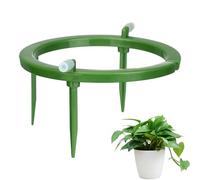 Anelli d'acqua per piante, a goccia per piante con supporto, kit di irrigazione a goccia automatico per la coltivazione di media, gocciolatore per acqua piovana per piante dispone di un