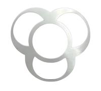 Anelli decorativi universali per batteria, accessori professionali per batteristi, ideali per una maggiore protezione e un miglioramento estetico della banda