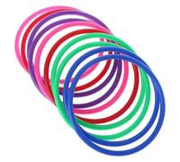 Anelli di agilità, 10 pezzi, anelli di lancio in plastica, giocattolo educativo for lo sviluppo dell'intelligenza, for carnevale, parco giochi, cortile(10 PCS 30 CM)