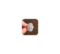Anelli di art deco per donne Filigree Pave CZ Wide Armatura Dichiarazione di dita piena Anello cubico Zirconia GEMSTONE Vintage Anello 925 Sterling Silver Blue Sapphire Princess Eternity Band (6#),