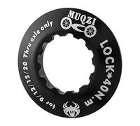 Anelli di bloccaggio del rotore Centerlock Mozzi bici Blocco centrale Anello di bloccaggio Centerlock Set di ruote Mozzi Alberi Barili Anelli di bloccaggio del rotore del disco