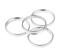 Anelli di Centraggio,Centraggio Ruota 4pcs Automobile Automobile Center Center Piece Anello per adattarsi al centro del centro dell'auto 73.1/54.1 73.1/56.1 a 73.1-66.6(73.1-56.6)