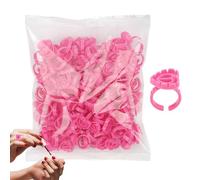 Anelli Di Colla Per High-Performance Portable Ciglia 100 Pcs Forniture Di Fissaggio Supporto Resistente E Facile Affettare Tazze Multipurpose Outdoor Indoor Utility Durevole