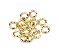 Anelli di congiunzione, Anelli Di Salto In Acciaio Inossidabile, Oro E, Diverse Dimensioni, Confezione Da 100-200 for La Creazione Gioielli Fai Te(1x5mm 100pcs)