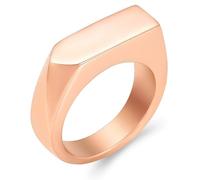 Anelli di cremazione per ceneri Anello a fascia quadrata semplice ricordo anello freccia anello porta ceneri per animali domestici anello commemorativo umano per uomini donne, 5, Acciaio inossidabile