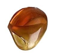 Anelli di dichiarazione in resina lucida Design leggero gioielli alla moda perlescente accessorio per il potenziamento del vestito cocktail in resina alla moda, Misura unica, come descritto, come