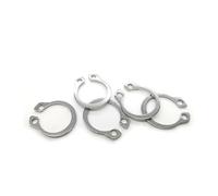 Anelli di fissaggio for albero in acciaio inossidabile 304, clip da M6 a M24, anelli elastici esterni for albero Anelli elastici di tipo C Spessore fisso(M12 (50 pieces))