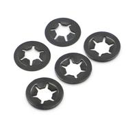 Anelli di fissaggio for cuscinetti a prugna, rondella a fiore, clip M2 M2,5 M3 M4 M5 M6 M8 M10 M12(M4 50PCS)