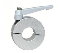 Anelli di fissaggio per collari, Collare for albero diviso in alluminio con maniglia a leva a morsetto, tipo di apertura a fessura for diametro 6-30 mm(GDKL-12 * 40 * 18MM)
