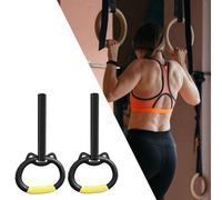 Anelli di ginnastica da 2 pezzi Anelli a tira per bambini Attrezzatura per il