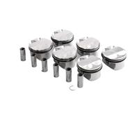 Anelli di pistoni da 6pcs set 10 7 1 rapporto di compressione compatibile con N52 3 0L Motore adatta ai modelli E90 E60 E83 128i 328i 528i x1 Numeri di parte 11257558528 11257536373 11257561848 112575