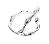 Anelli di punta del braccio ad anello aperto anelli sterling anelli di pollice agitato per donne anelli da donna anelli da ragazza anelli regolabili per donne anelli grossi anelli di cuffia chiave