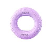 Anelli di rafforzamento della presa della mano in silicone Expander ginnico dito avambraccio trainer portatile attrezzature per allenamento muscolare esercizi per la forza per donne uomini impugnatura
