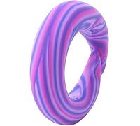 Anelli di Resina Divertenti per Le Donne Anelli robusti alla Moda alla Moda per Le Ragazze Anelli Pastello di Argilla estetica per Adolescenti Anelli Colorati per L'Estate Convenient And Nice