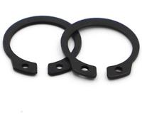 Anelli di ritenuta esterni Anelli di sicurezza tipo C, anello elastico esterno for albero, acciaio al carbonio, confezione da 270, misure multiple(M20 10pcs)