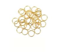 Anelli di salto 50/100pcs Stainless Steel Open Jump Rings 4/5/6/8mm Split Connectors Necklace Bracelet Jewelry Accessories(Color 4)