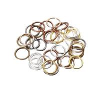 Anelli di salto 50-200pcs 3 4 5 6 7 8 10 12 14 16 20mm Jump Rings DIY Jewelry Making Connector Split Accessories Findings Supplies(Color 9,16mmX100pcs)