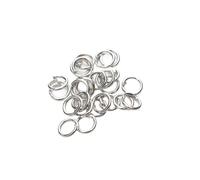 Anelli di salto 50-200pcs DIY Jewelry Findings Open Single Loops Jump Rings Split Ring for Making Connectors(Color 9,10mmX200PCS)