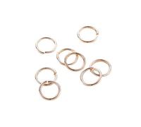 Anelli di salto 50-200Pcs/lot Open Jump Ring Split Connecting Rings for DIY Jewelry Making Accessories(Color 3,0.7x7mm 100Pcs)