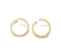 Anelli di Salto Aperti in Acciaio Inossidabile 304 Connettori in Metallo per Trovare Gioielli Fai da Te Accessori per Fare Forniture all'Ingrosso-Oro 10x1mm 20 Pezzi
