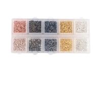 Anelli di salto One Set Box 3 4 5 6 7 8 10mm Colors Open Jump Rings Split Link Loop for DIY Jewelry Making Findings Connector(AH-138 5mm)