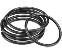 Anelli di sicurezza, elastici rotondi, M4 M5 M6 M7 M8 M10 M12 M14 M16 M18 M20 M22 M24-M140 65 Acciaio al manganese for anelli fermo albero(M4 50pcs)