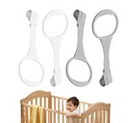 Anelli di sollevamento per box | Aste di sostegno per lettino - Maniglie di sostegno per stare in piedi e camminare per bambini da 6 a 36 mesi
