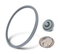 Anelli di tenuta per pentola a pressione WMF Perfect di ricambio - Anelli in gomma per pentola a pressione 22 cm e guarnizione per WMF Perfect e Silit Sicomatic, adatti per Pressure Cooker 3 l/4,5 l