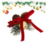 Anelli di tovagliolo natalizi - Anelli per tovaglioli con e campana festivi, decorazione per scrivania - per feste autunnali, giorno del Ringraziamento, Pasqua e