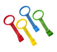 Anelli di trazione Mago, Anelli per bambini, 4X Anelli Ciondoli in cotone per bambini | Assistente Esercizi per Camminare per bambini, Strumento per la del Braccio