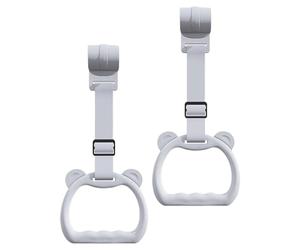 Anelli di trazione per lettino - 2 pezzi Assistente Esercizio per Camminare Bambini | Coppia di anelli Maniglie ara Culla Đe Baby - Strumento D́e Allenamento, Accessori Dęe Çuna, Cinghia Dé Toyet