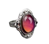 Anelli di Umore Regolabili per Ragazze Ragazzi Anello Magico di Colore Misto Anelli di Umore Che cambiano Accessori quotidiani Durable Design