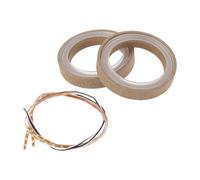 Anelli distanziatori 3", 2 set, per auto, marrone, con rondelle e striscia