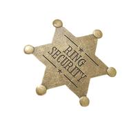 Anelli Distintivo di Sicurezza Esagonale Stella Spilla In Metallo Accessori Da Sposa Portatore Partito Bambini Metallo Sicurezza Accessori Da, One Size, come descritto