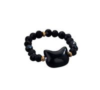 Anelli fantasiosi da donna per migliori amici, aspetto esteso, anello regolabile, regalo per ragazze torte anelli, Taglia unica, Acrilico, Nessuna pietra preziosa