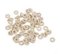 Anelli Feltro Lana per Tromba 100 Anti-Graffio Anelli Feltro | 100 inclusi, diametro 18mm, feltro di lana morbido, protegge da , ideale per manutenzione ordinaria(White)