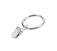 Anelli Fermo con Ganci Metallo 1,25" ID Spessore 3,5mm panneggi Anello 24pz