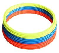Anelli for l'agilità, anelli for l'agilità, set da 5 pezzi, anelli for l'allenamento dell'agilità, anelli portatili for l'allenamento della velocità e dell'agilità nel calcio.(30cm 1set)