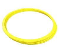 Anelli for l'agilità da 30/40/50 cm, anello for l'allenamento dell'agilità, anello for l'agilità della velocità, anello for l'agilità del piede rotondo, velocità(Yellow 30 Cm)
