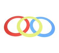 Anelli Giocoleria Professionali, 3 Anelli Colorati per Pratica Velocit¨¤ e Agilit¨¤, Gioco di Lancio Mano Giocattolo Clown per Adulti e Bambini, Allenamento Skill Giocoleria