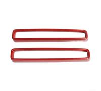 Anelli Griglia Anteriore ABS per Dodge per challenger 2015-2020 Nero(Red) | Materiale ABS per premium, resistenza all'usura, finitura nera lucida, per vestibilità perfetta 2015-2020